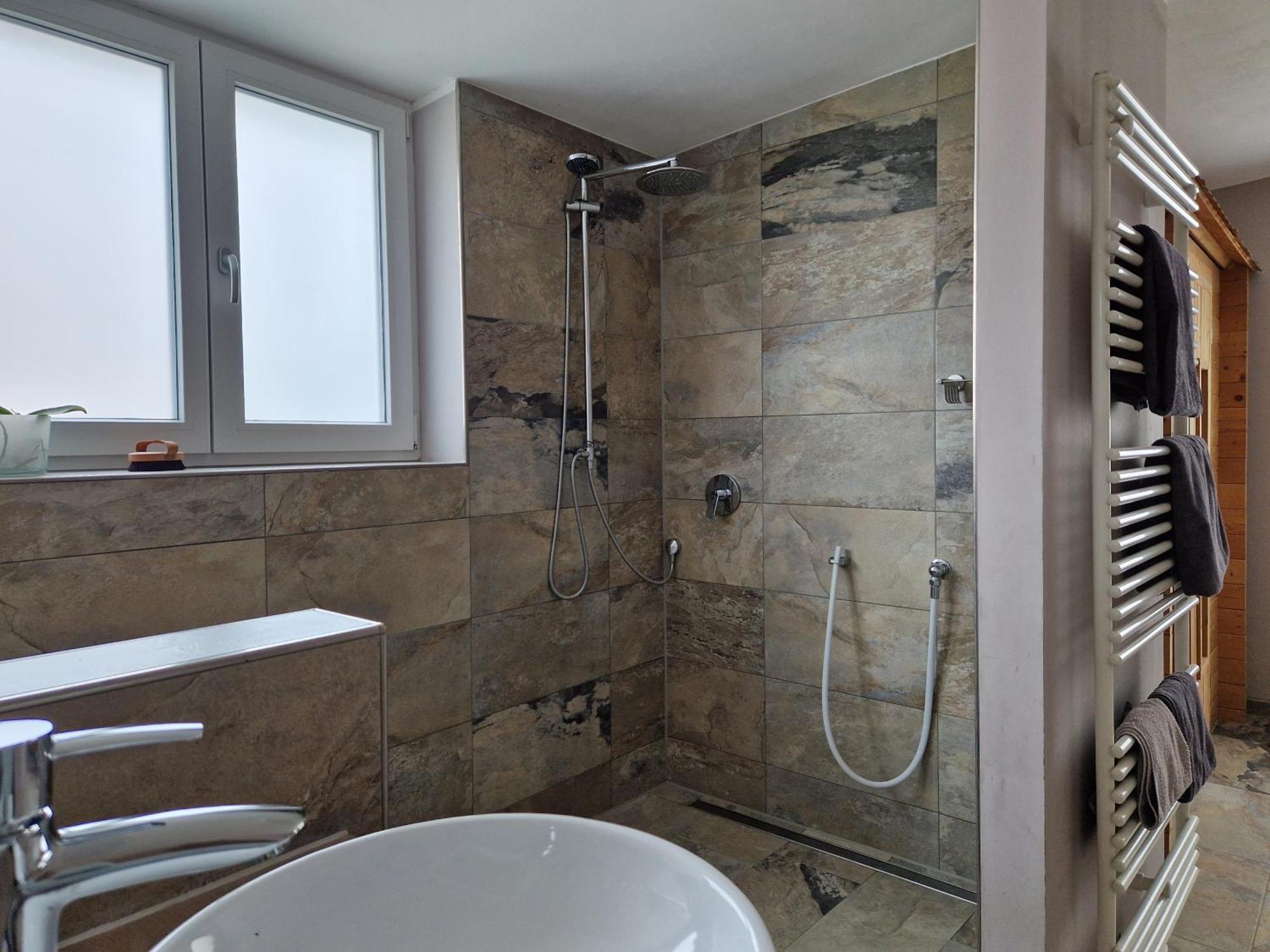 Wohnung Mit Sauna, Garten & Schwimmteich 比蒂希海姆-比辛根 外观 照片